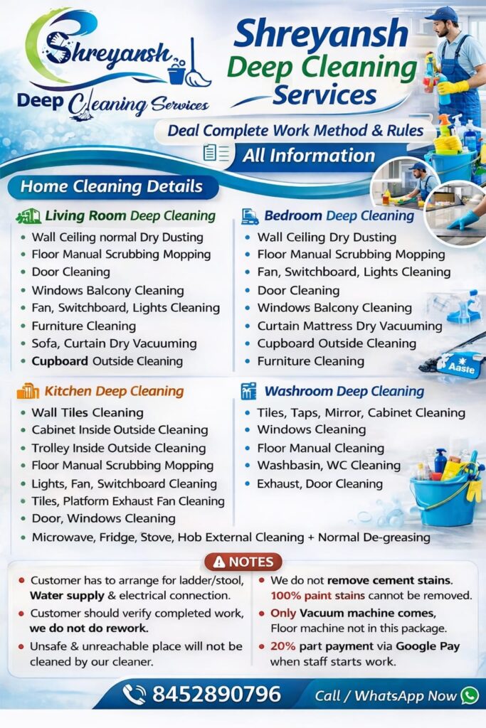 Home Deep Cleaning Services